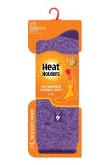 Heat Holders Dámske Heat Holders LITE termo ponožky melírované stredne hrubé Farba: Fialová
