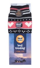 Heat Holders Dámske Heat Holders termo ponožky SOUL WARMING protišmykové Farba: Čierna