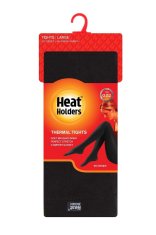 Heat Holders Dámske Heat Holders termo pančuchy Čierne 160 DEN Veľkosť: XL