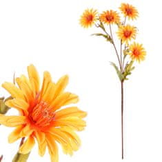 Autronic Chryzantéma, umelý kvet, žltá