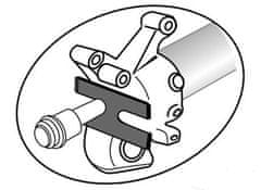 JMP Držiak piestu predná moto vidlica, priemer 10 a 12.5 mm