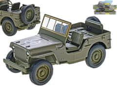 Jeep Willys MB 10,5 cm kov spätný chod