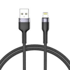 Tech-protect Ultraboost kábel USB / Lightning 2.4A 1m, čierny