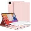 SC Pen puzdro s klávesnicou na iPad Pro 11'' 2020 / 2021 / 2022, ružové