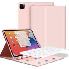 Tech-protect SC Pen puzdro s klávesnicou na iPad Pro 11'' 2020 / 2021 / 2022, ružové
