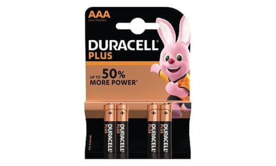Duracell MN2400B4 Plus AAA 4 Pack