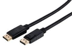 Kábel DisplayPort 1.2, 4K @ 60Hz, M/M, 3m