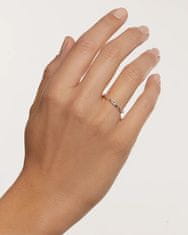 PDPAOLA Minimalistický strieborný prsteň SPIRAL Silver AN02-804 (Obvod 50 mm)
