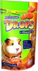 DAFIKO Mlsoun Drops Vitamín C Orange 75g hlodavec