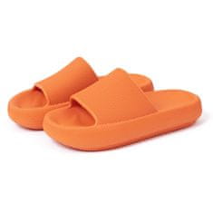 CoZy Pohodlné protišmykové papuče 35-36, oranžová