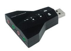 APT USB Zvuková karta Virtual 7.1 CH