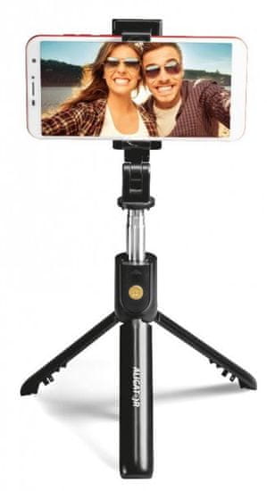 Aligator Bluetooth selfie tyč HA12, čierna