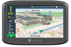 Navitel Naviteľ GPS navigácia E505 + magnetický držiak