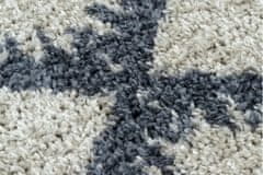 Dywany Łuszczów Kusový koberec Berber Maknes B5910 cream and grey 80x150