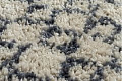 Dywany Łuszczów Kusový koberec Berber Agadir G0522 cream and grey kruh 160x160 (priemer) kruh