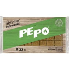 PEPO PE-PO drevený podpaľovač 40 podpáli
