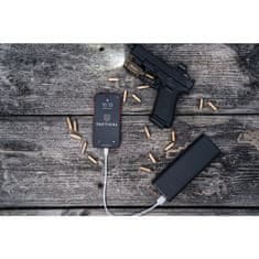 Tactical Smooth Thread Cable USB-A/USB-C 2m čierna, 8596311152955