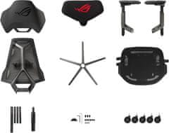 ASUS ROG Destrier, ergonomická, čierna