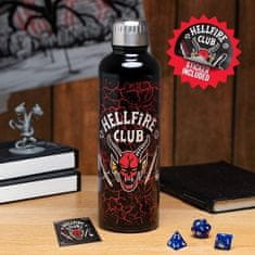 Paladone Stranger Things Fľaša nerezová - Hellfire Club, 500 ml