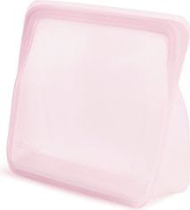 Stasher Silikónové vrecko na potraviny - Stand up midi, 1,5 l Farba: ružová, Originálna farba: Dúhovo ružová, materiál 1: platinový silikón