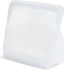Stasher Silikónové vrecko na potraviny - Stand up mini, 0,8 l Farba: transparentná, Pôvodná farba: číra, materiál 1: platinový silikón