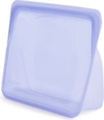 Stasher Silikónová taška na potraviny - Stand up midi, 1,5l Farba: svetlo fialová, Originálna farba: Dúhová levanduľa, materiál 1: platinový silikón