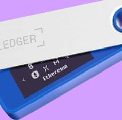 Ledger Nano S Plus Deepsea Blue, hardwarová peněženka na kryptoměny