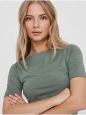 Vero Moda Topy a tričká pre ženy VERO MODA - zelená XL