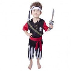 Detský kostým Pirát so šatkou vel.M (6-8 rokov)