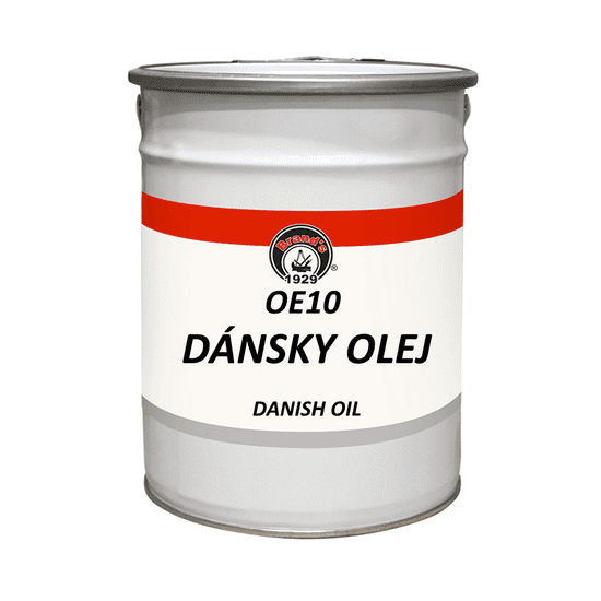 Brand’s 1929 OE10 Dánsky olej - bezfarebný olejový náter na drevo