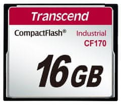 Transcend 16GB INDUSTRIAL CF CARD CF170 pamäťová karta (MLC)