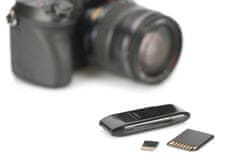 Digitus USB 2.0 SD / Micro SD čítačka kariet pre karty SD (SDHC / SDXC) a TF (Micro-SD)