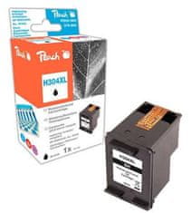 Peach kompatibilný cartridge HP N9K08AE, No 304XL, black, 11 ml