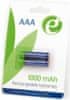 Energenie GEMBIRD NiMH nabíjacia batéria AAA 1000mAh 2ks