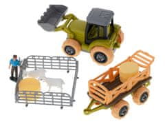 WOWO Poľnohospodársky Traktor pre Farma Ovce s Príslušenstvom - Skrutkovač