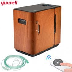 Yuwell Kyslíkový koncentrátor na domáce použitie hnedý YU-500 + Darček Oximeter Fingertip
