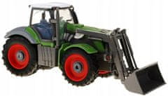 iMex Toys Traktor s prívesom na diaľkové ovládanie 1:28 Zeleno-červený