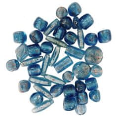 Stafil Stafil Korálky sklenené mix 0,5kg blu modré