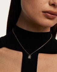 PDPAOLA Pôvabný pozlátený náhrdelník písmeno "B" LETTERS CO01-513-U (retiazka, prívesok)