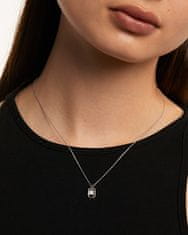 PDPAOLA Pôvabný strieborný náhrdelník písmeno "M" LETTERS CO02-524-U (retiazka, prívesok)