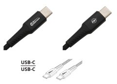 Compass Dátový a nabíjací kábel SPEED USB-C/USB-C 480 Mb/s 1,5m