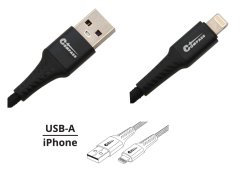 Compass Dátový a nabíjací kábel SPEED USB-A / iPhone 480 Mb/s 1,5m