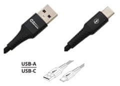 Compass Dátový a nabíjací kábel SPEED USB-A/USB-C 480 Mb/s 1,5m