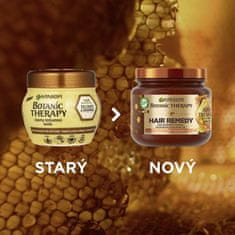Garnier Regeneračná maska pre poškodené vlasy Botanic Therapy Honey Treasure ( Hair Remedy) 340 ml