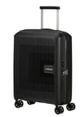 American Tourister Cestovný príručný kufor na kolieskach AEROSTEP SPINNER 55 EXP Black
