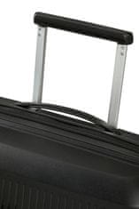 American Tourister Cestovný príručný kufor na kolieskach AEROSTEP SPINNER 55 EXP Black