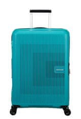 American Tourister Cestovný kufor na kolieskach AEROSTEP SPINNER 67 EXP Turquoise Tonic