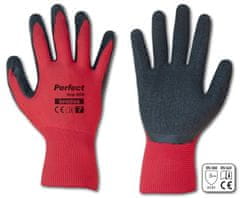 Bradas Ochranné latexové rukavice PERFECT GRIP RED, veľkosť 10