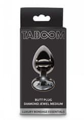taboom Butt Plug With Diamond Jewel Medium