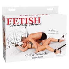 Fetish Fantasy Series Cuff & Tether Set / bondážna sada